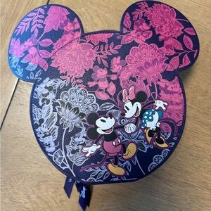 Disney Vera Bradley Purple Cosmetic Zip Bag